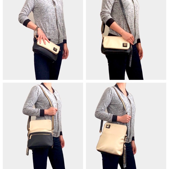 Versace Handbags - Versace Multifunction crossbody bag.